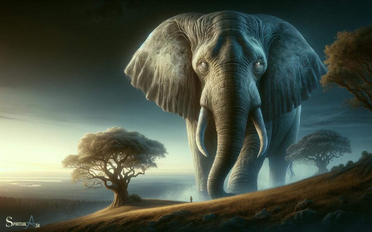 Elephant Symbolizing Wisdom