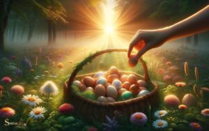 Spiritual Meaning of Picking Eggs in a Dream: Potential!