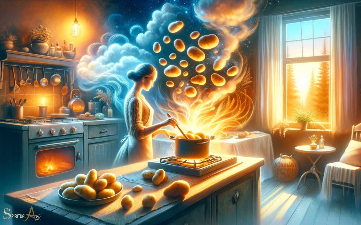 Cooking and Eating Potatoes in Dreams