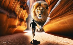 Dreaming of a Lion Chasing You Spiritual Meaning: Fears!