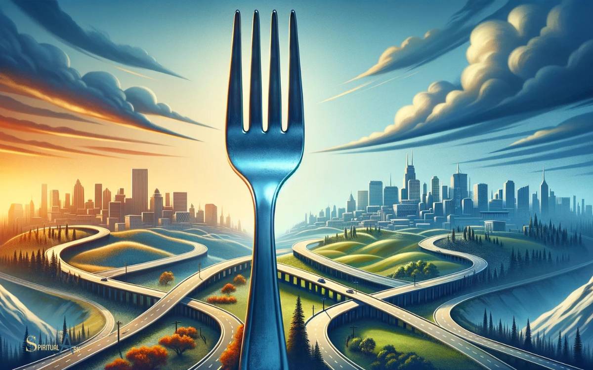 Fork as a Symbol of Choices and Paths