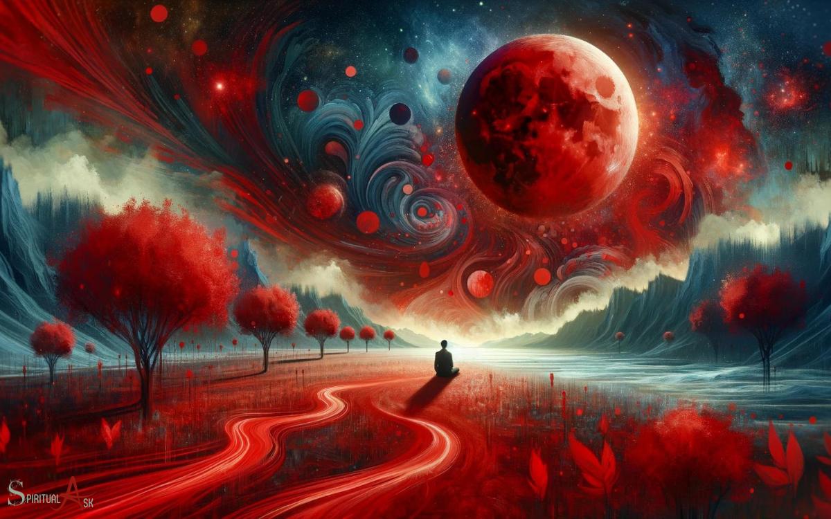 Interpreting Red in Dreamscapes