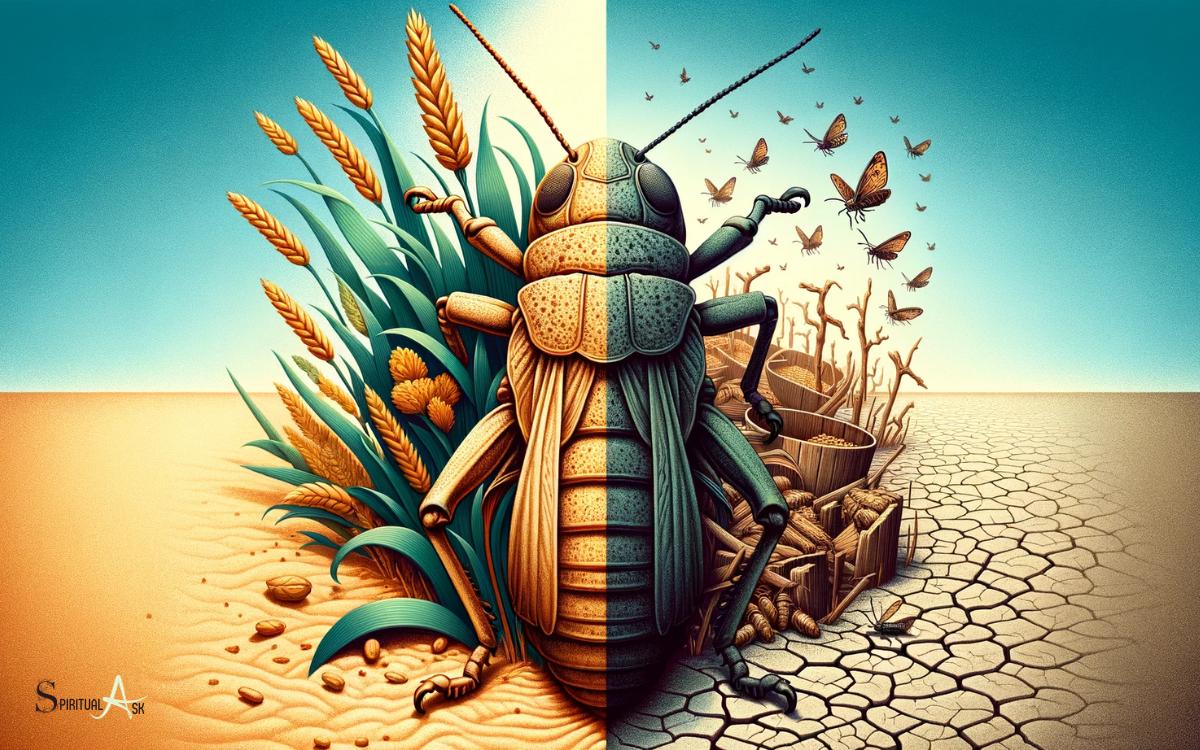 Locusts as Symbols of Abundance and Famine