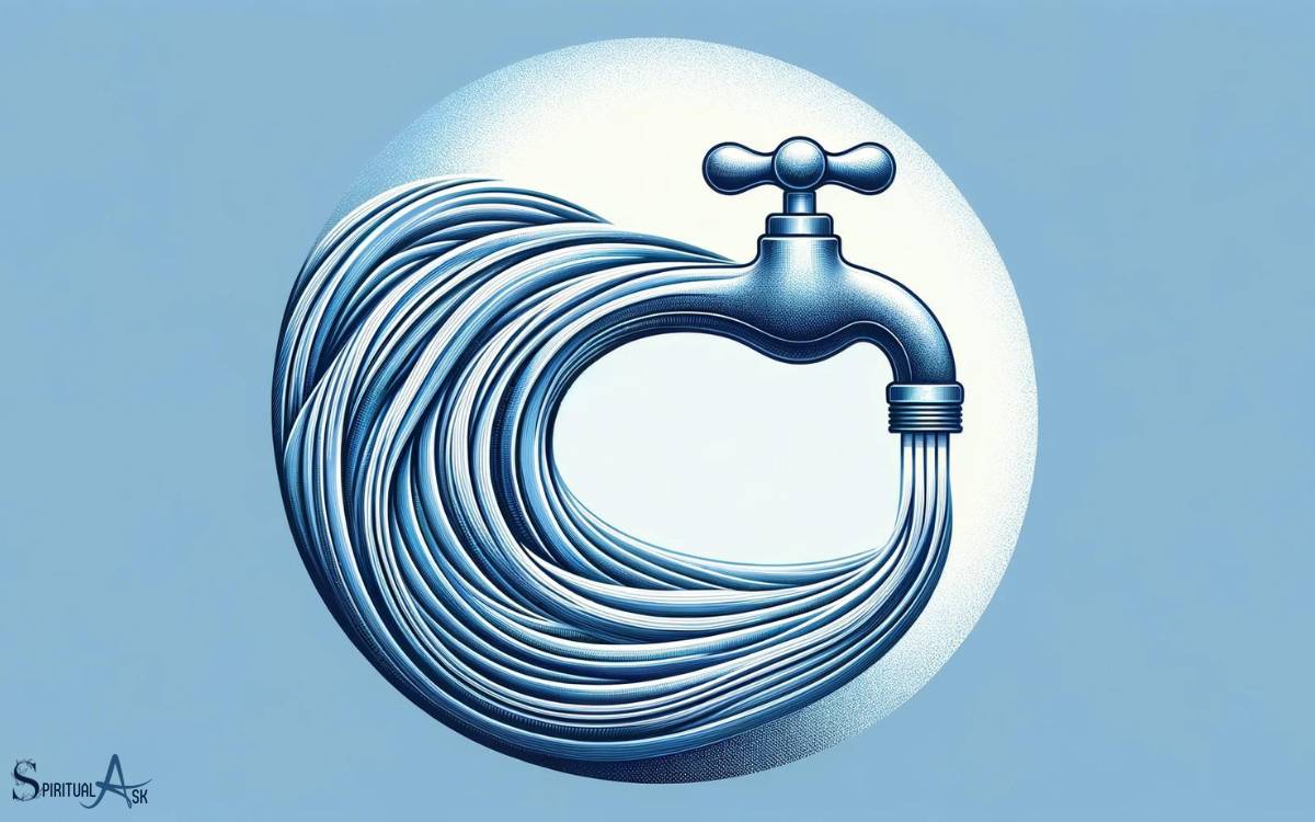 Symbolism of Running Tap Water