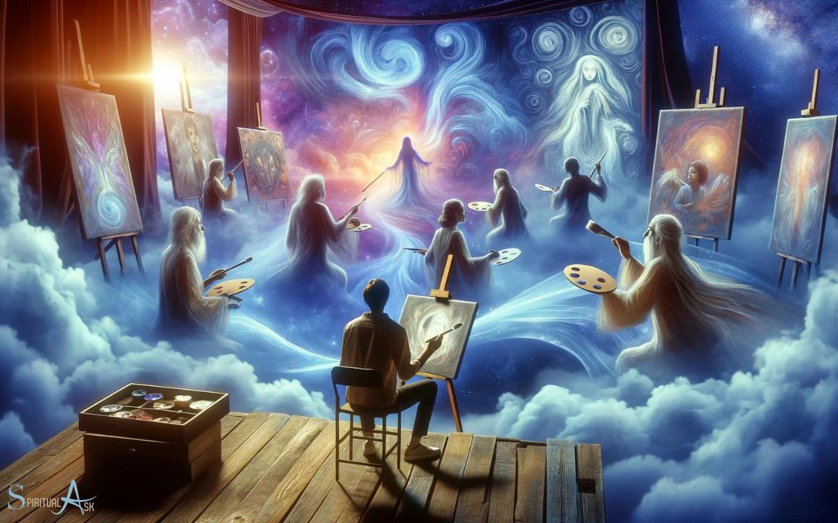 The Spiritual Significance of Observing Others Painting in Dreams