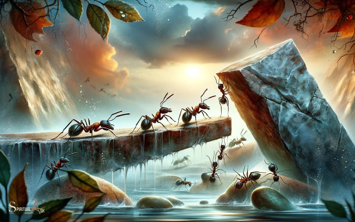 Ants as Messengers of Patience and Persistence