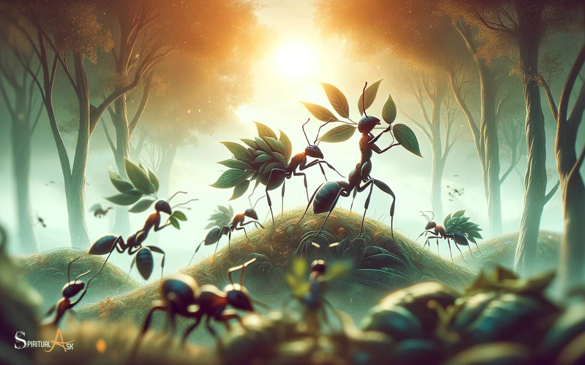 Ants as Symbols of Diligence and Hard Work