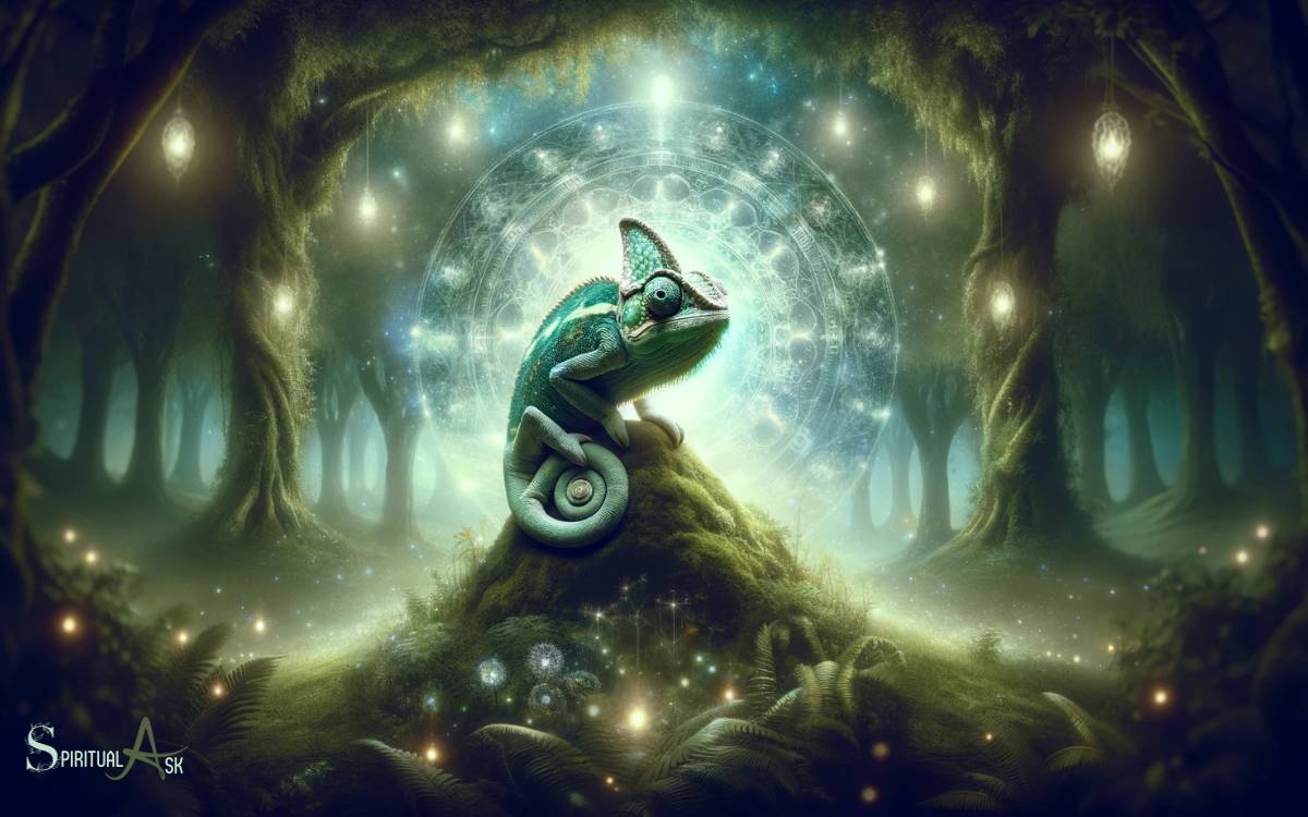 Chameleon as a Spiritual Guide