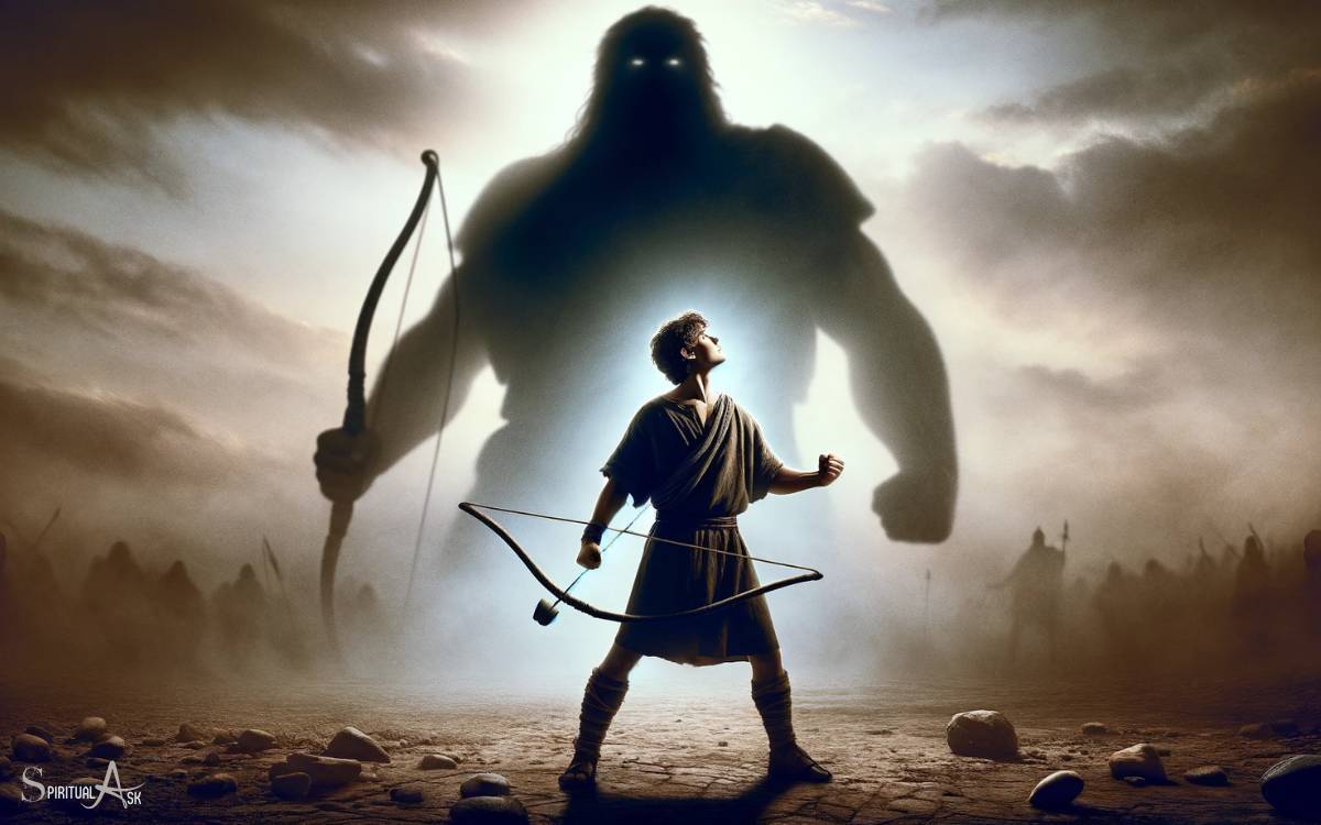Courage in Facing Goliath
