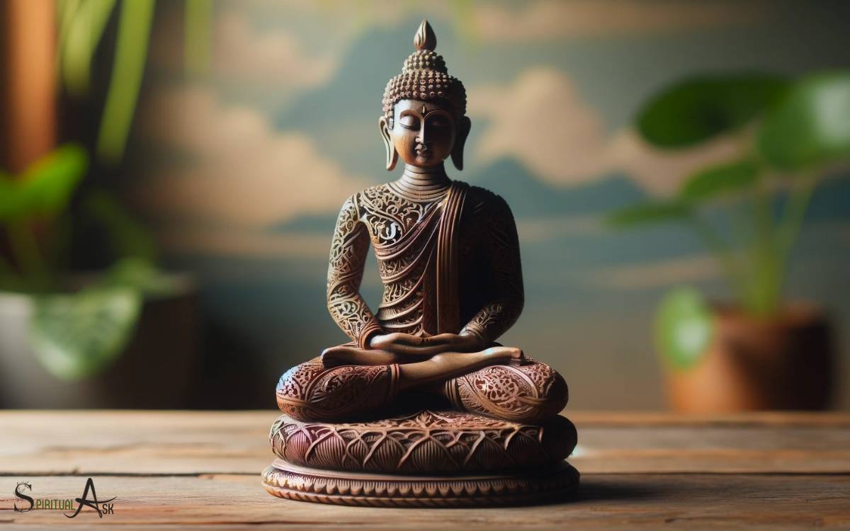 Hand Carved Meditation Statue