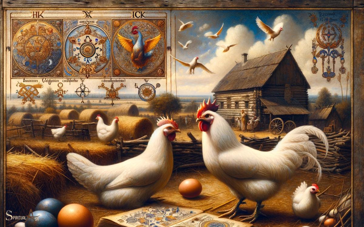 Historical Symbolism of White Chickens