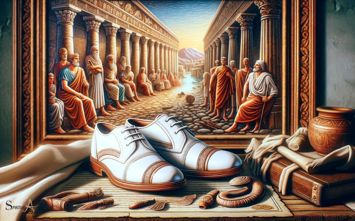 Historical Symbolism of White Shoes