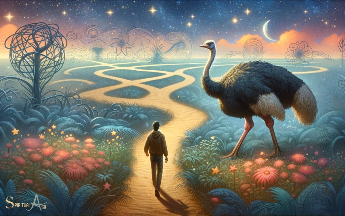 Ostrich as a Guide for Personal Growth