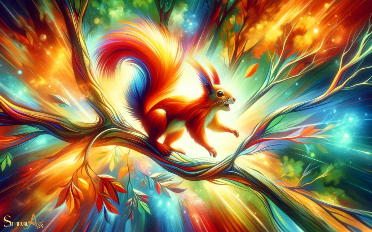 Squirrel as a Symbol of Playfulness and Energy