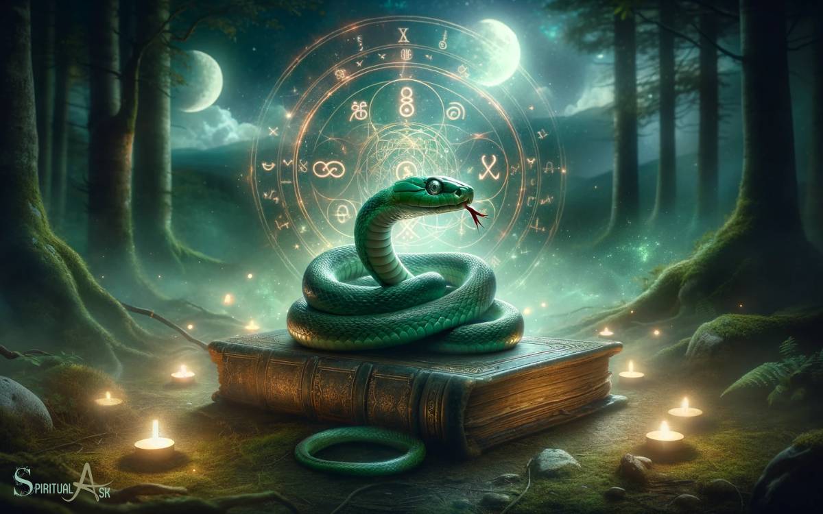 Symbolism of Green Snakes in Dreams