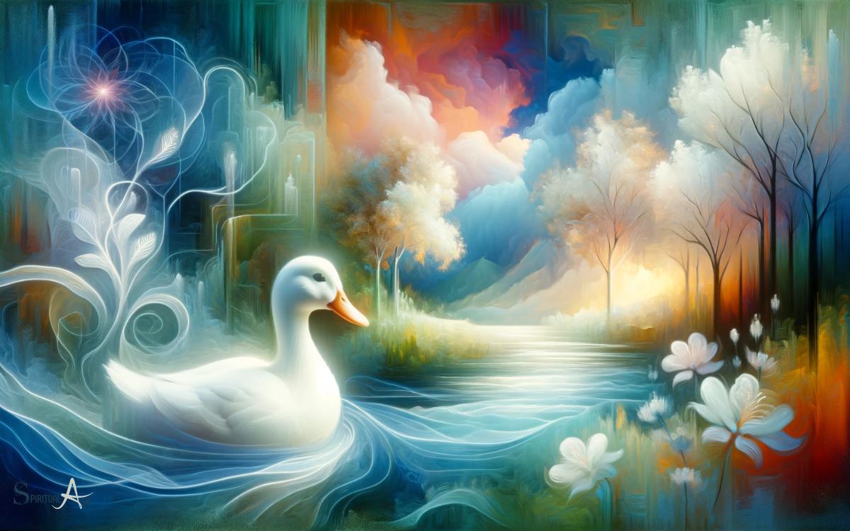 Symbolism of White Duck