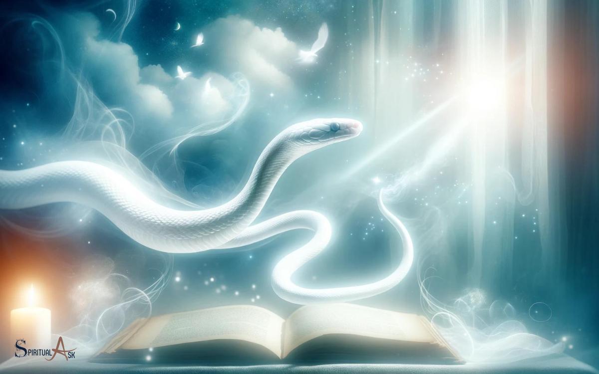 Symbolism of White Snake Dreams