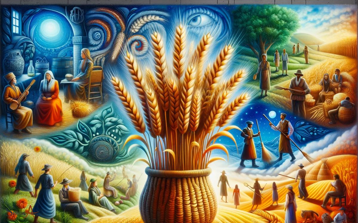 Wheat as a Symbol of Nourishment