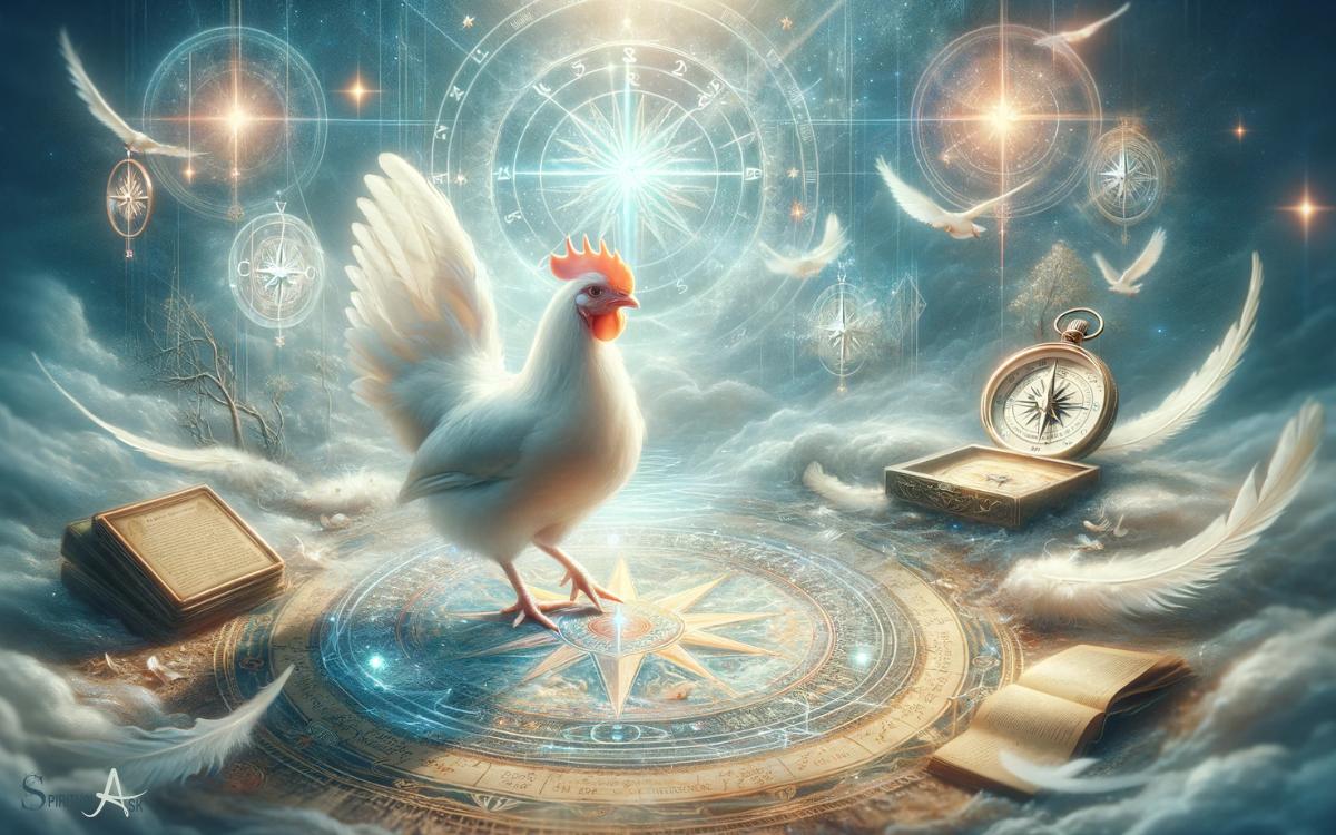 White Chicken as a Messenger of Guidance