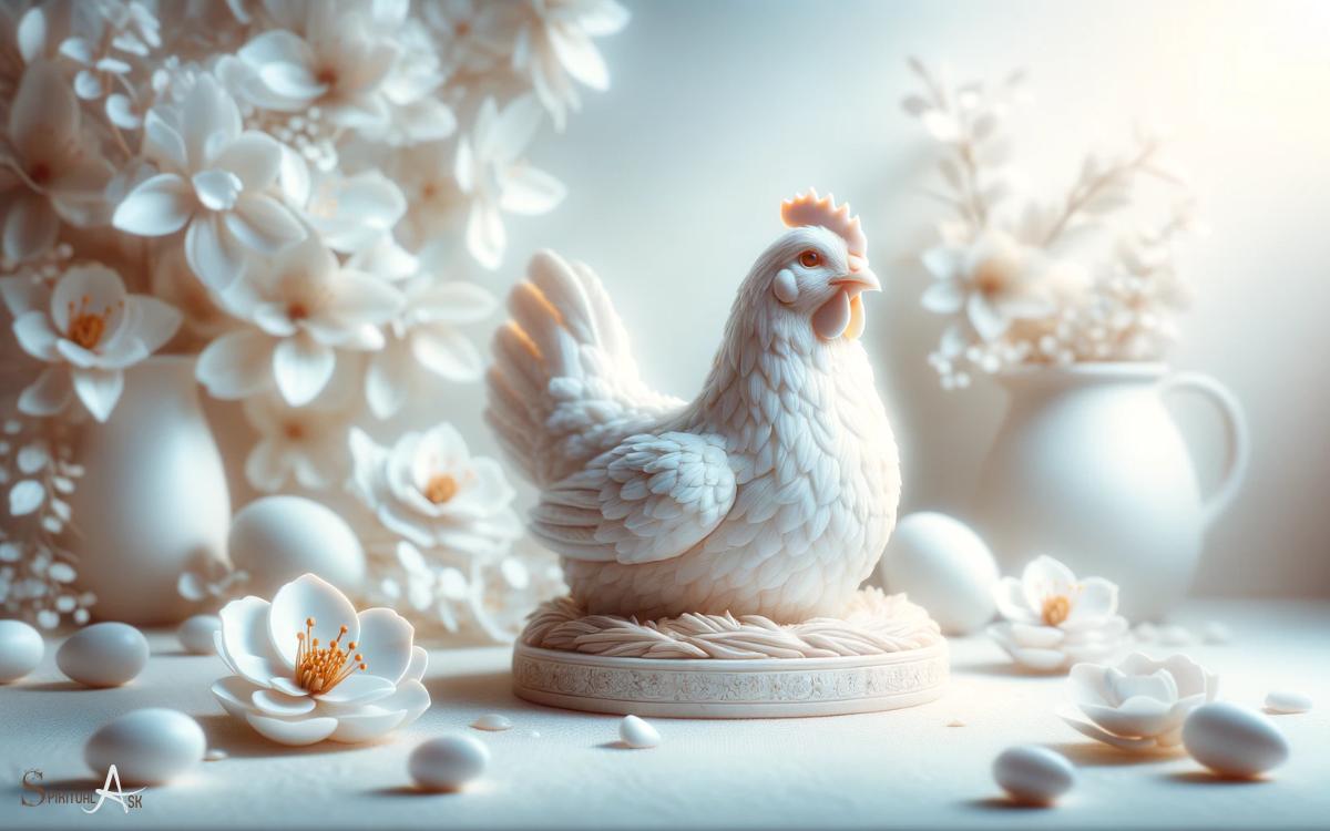 White Chicken as a Symbol of Purity