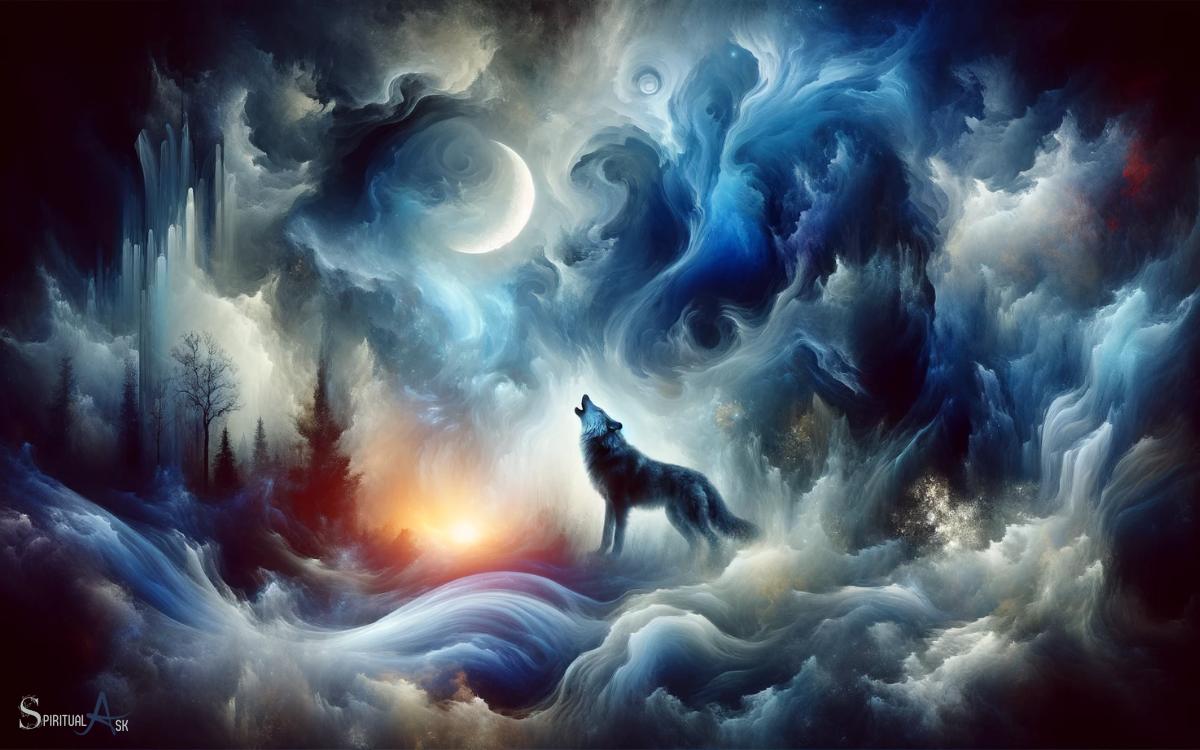 Wolf Embracing Intuition and Instinct