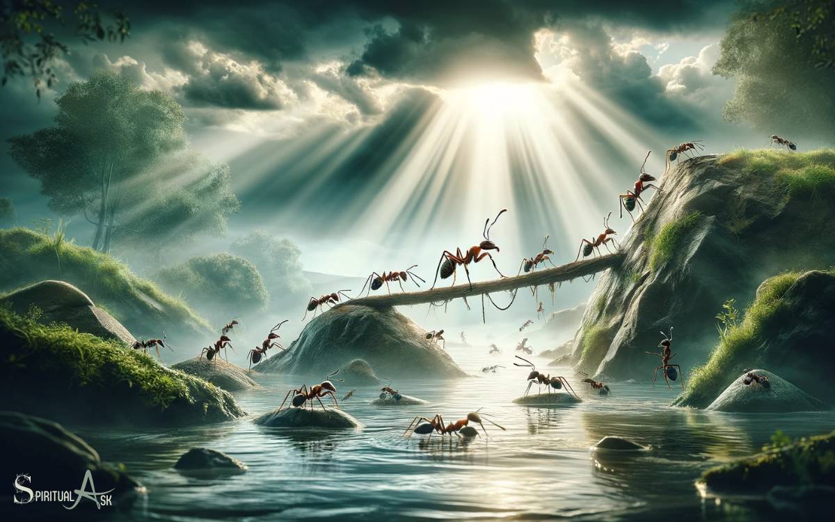 Ants and Persistence in Spiritual Teachings
