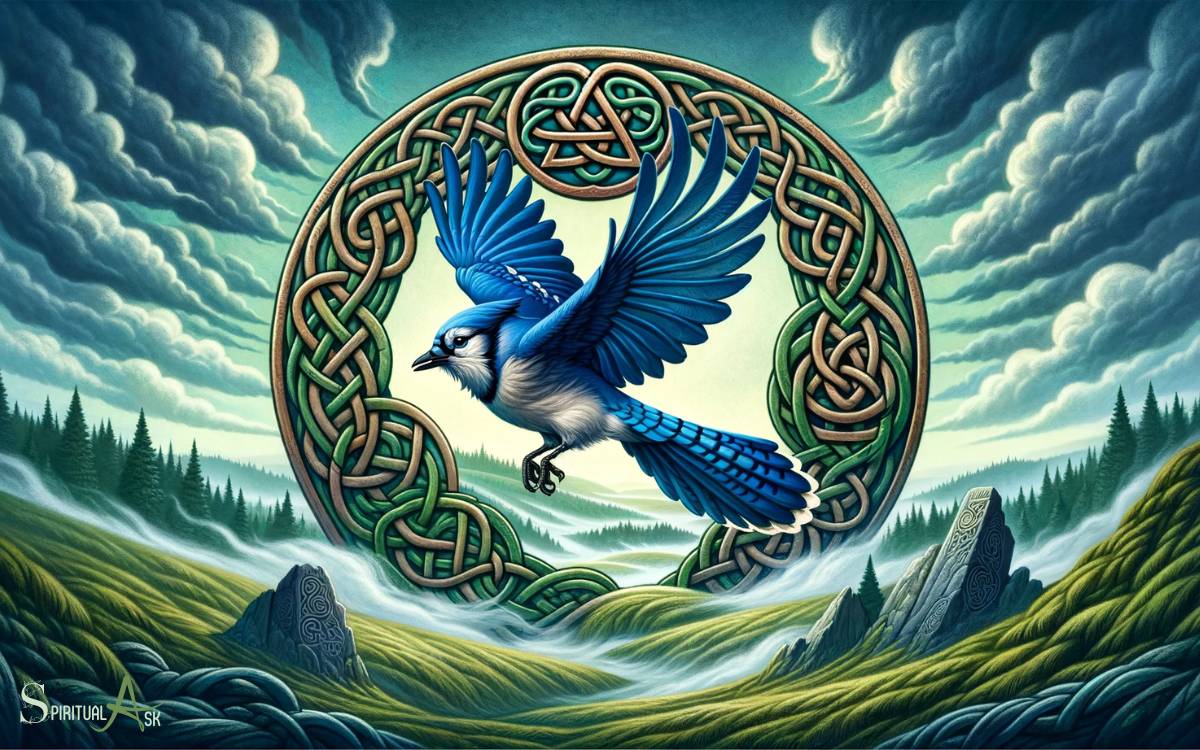 Blue Jay Symbolism in Celtic Traditions