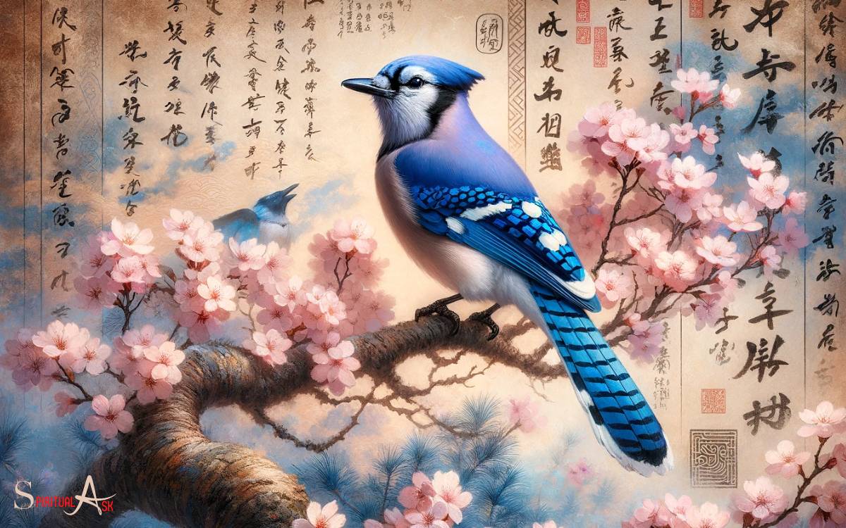 Blue Jay Symbolism in Eastern Traditions