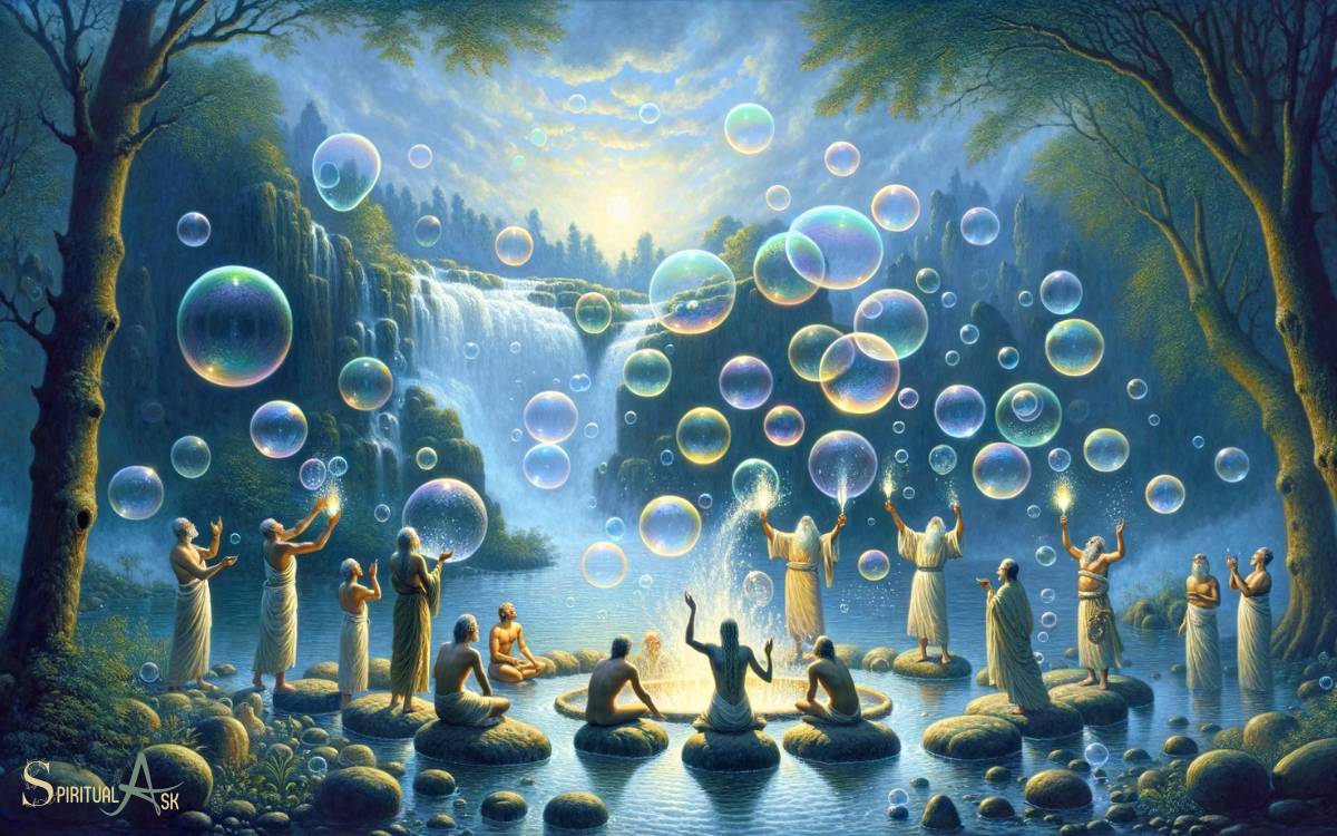 Bubbles in Ancient Spiritual Practices