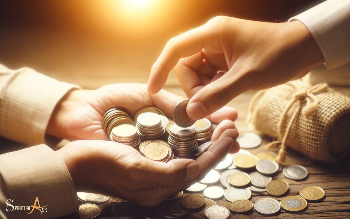Coins as Symbols of Generosity and Charity