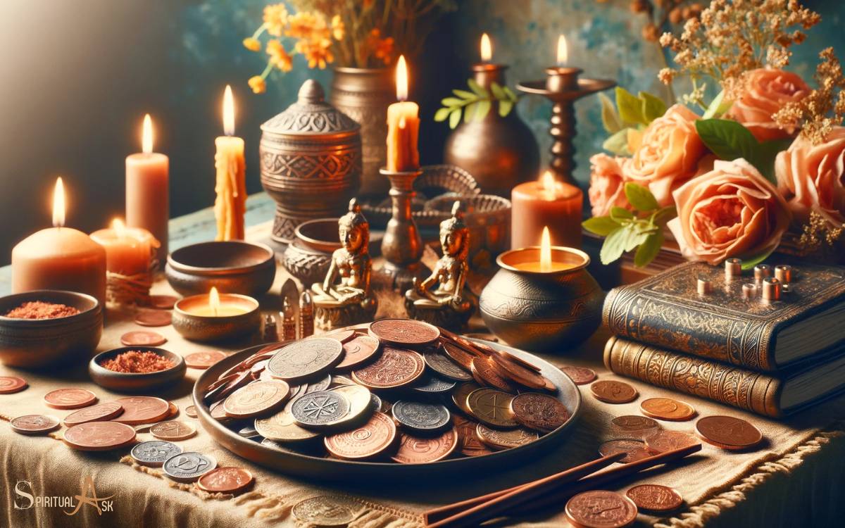 Coins in Rituals and Offerings