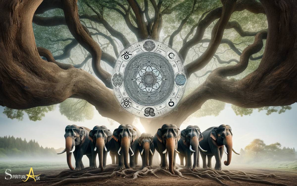Interconnectedness and Wisdom in Elephant Symbolism