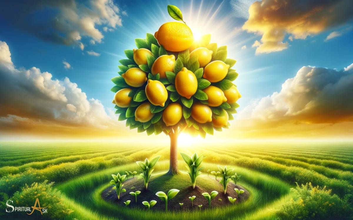 Lemons Signifying Renewal and Growth