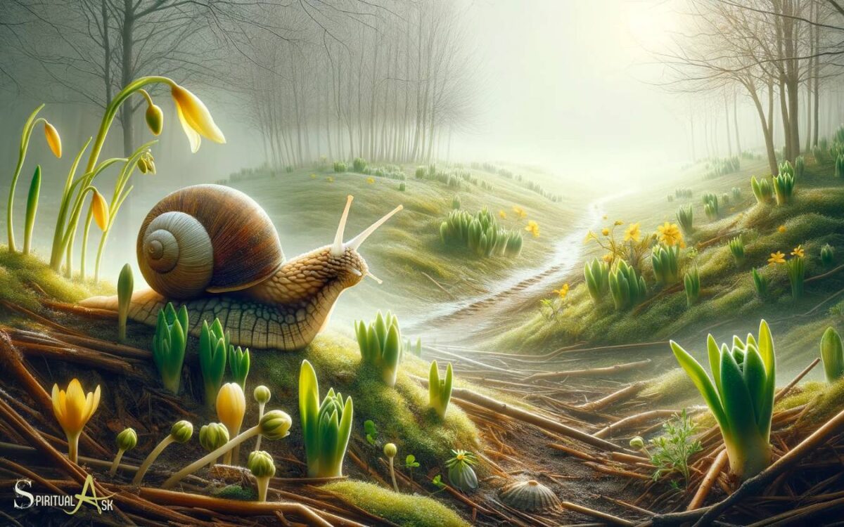 Snails as Symbols of Renewal and Regeneration