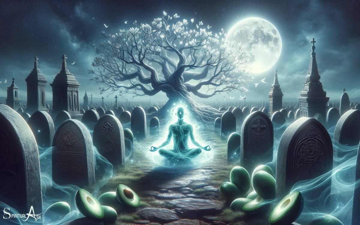 Spiritual Awakening in Graveyard