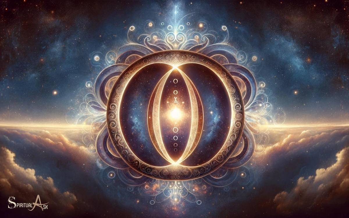 Upside Down Omega Symbol Spiritual Meaning