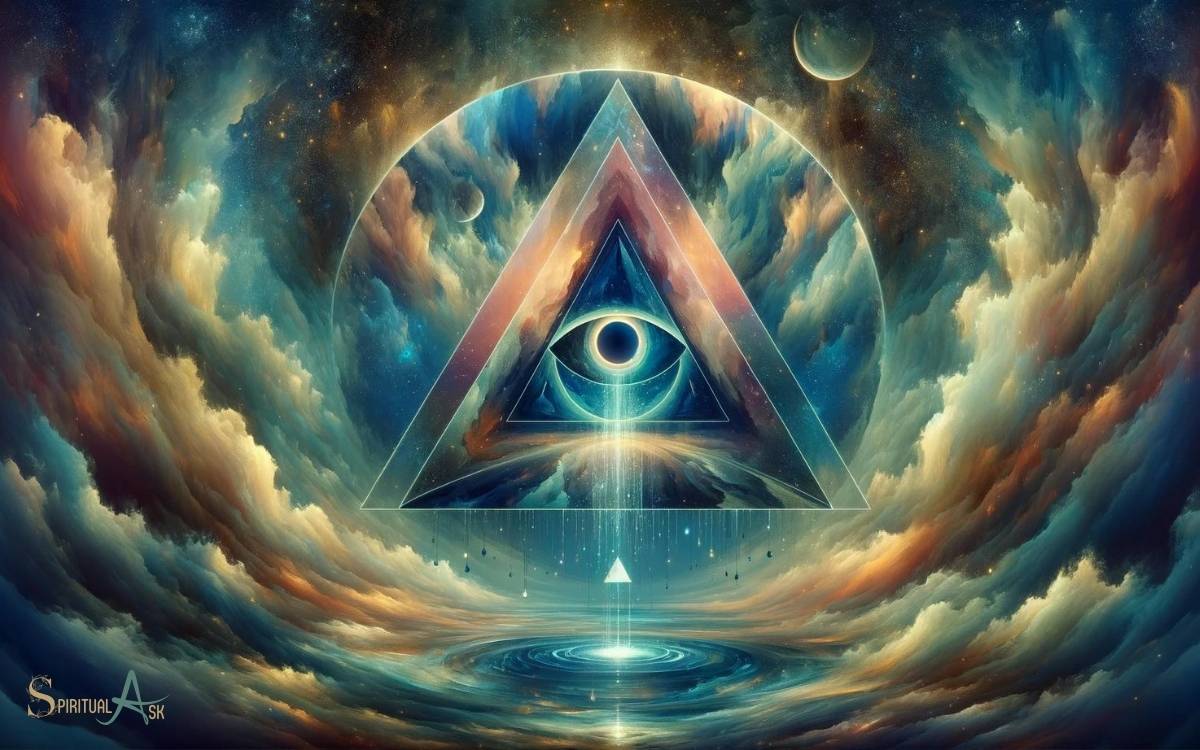 Upside Down Triangle Symbol Spiritual