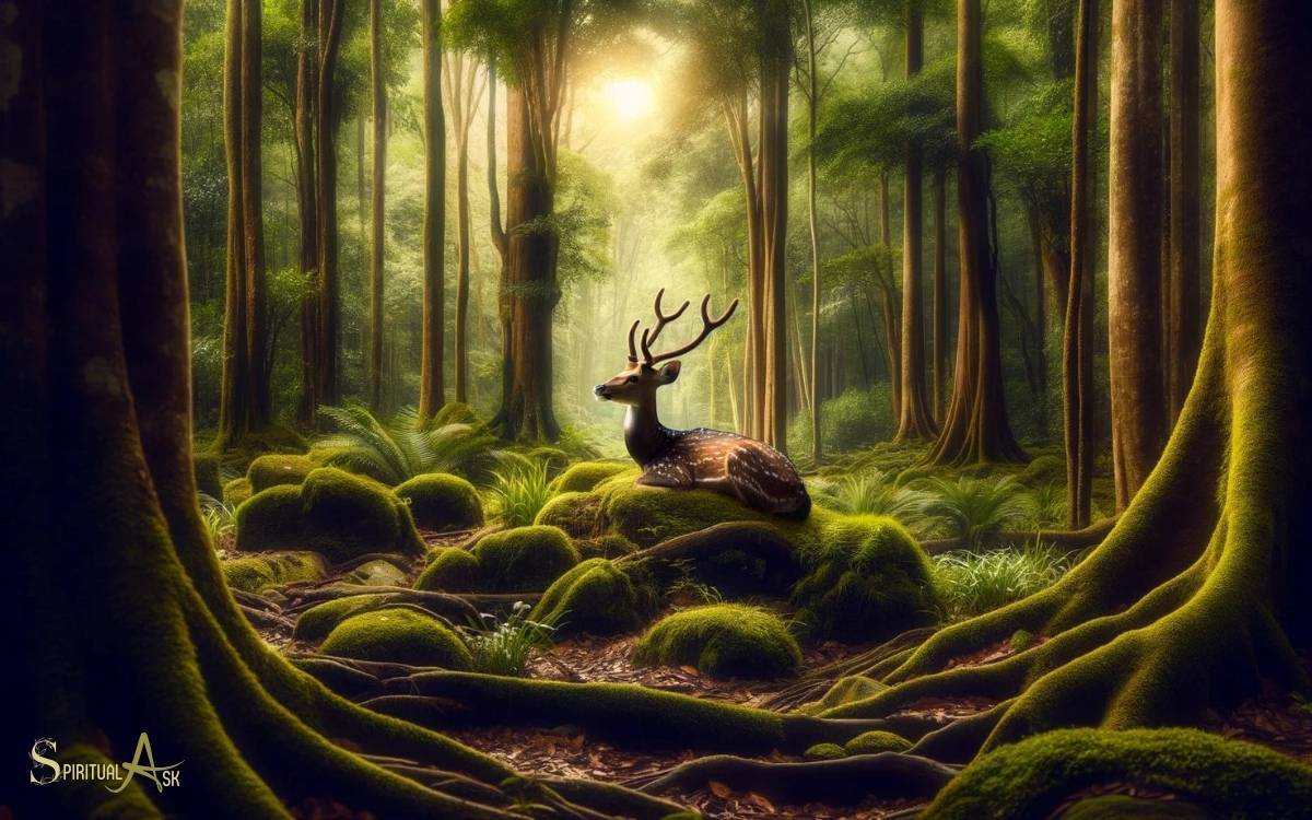What Does A Deer Symbolize Spiritually Gentleness 