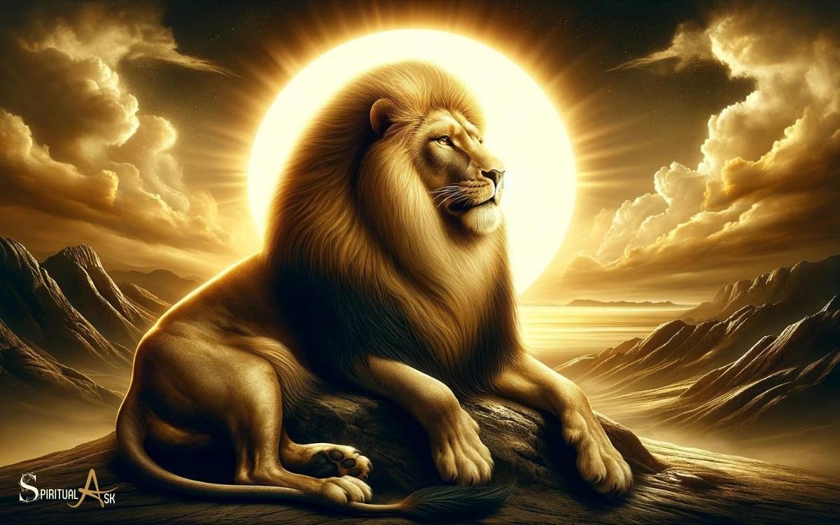 What Does a Lion Symbolize Spiritually