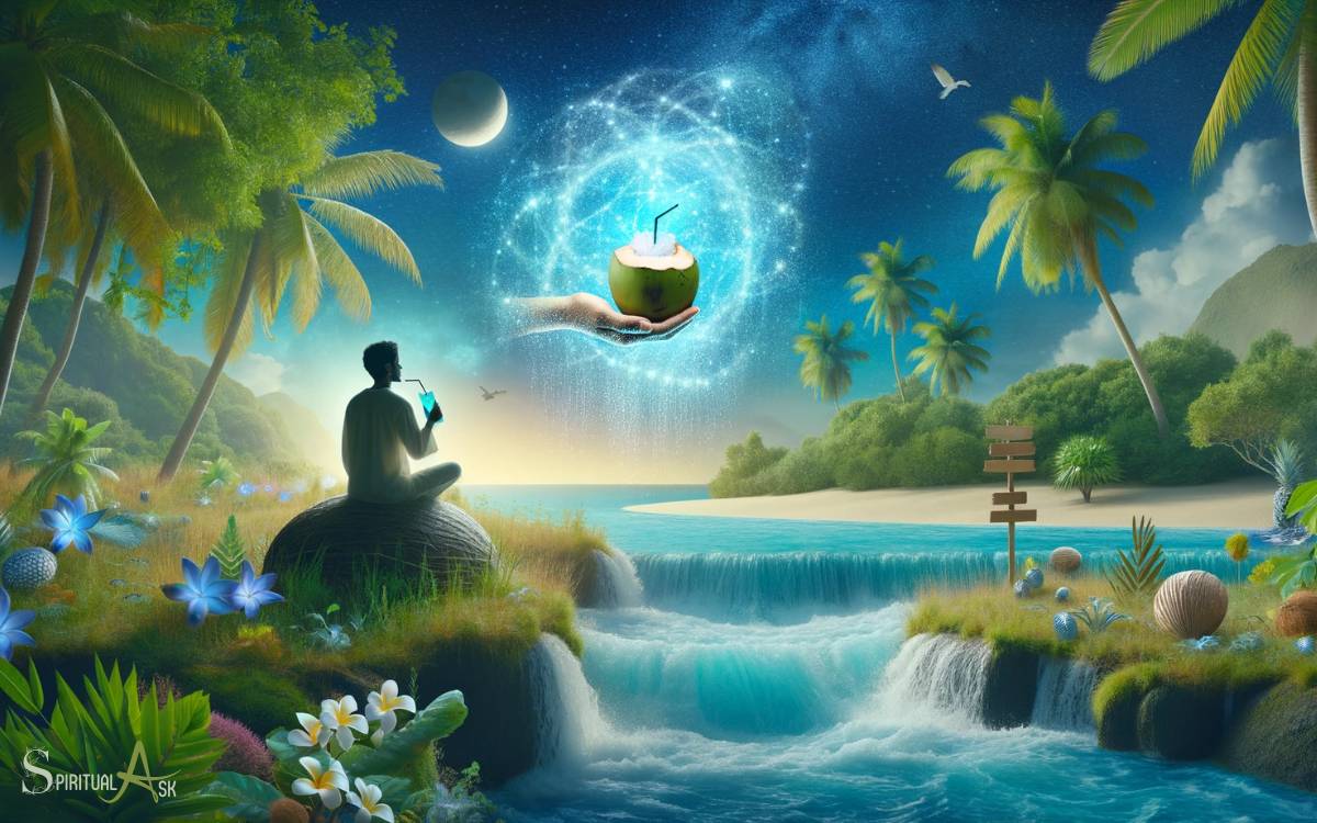 What Drinking Coconut Water Means In Dreams