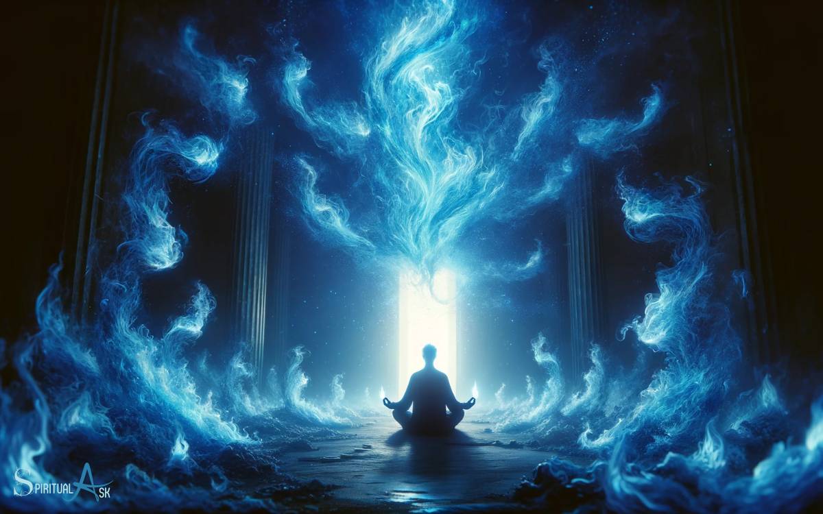 Blue Fire and Divine Energy