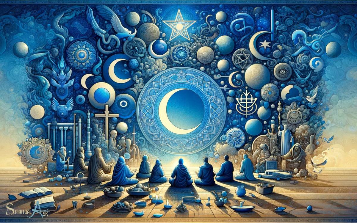 Blue Symbolism in Religious Traditions