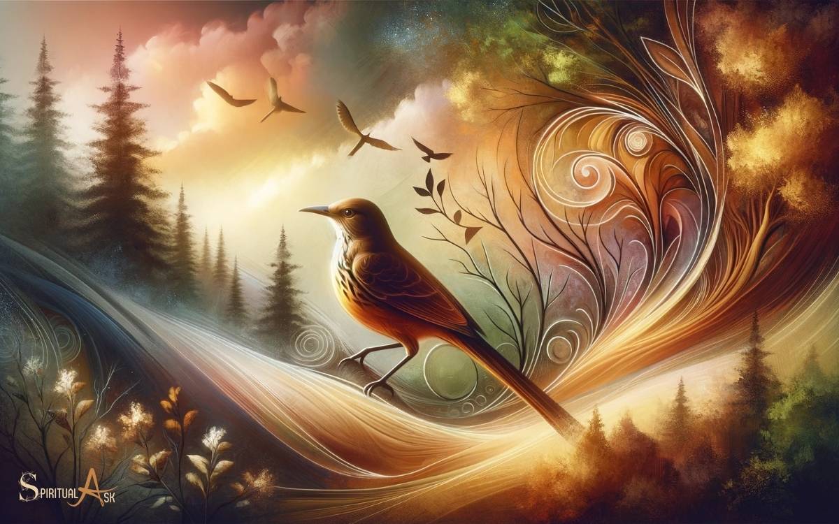 Brown Thrasher Bird Spiritual Meaning
