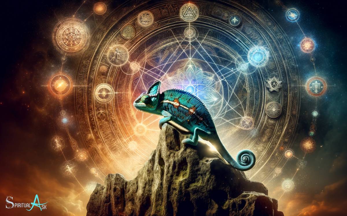 Chameleons as Guardians of Spiritual Awareness