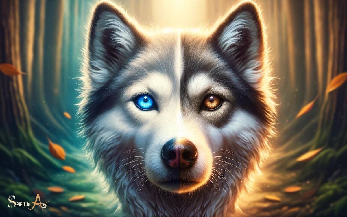 Dog with Different Colored Eyes Spiritual Meaning