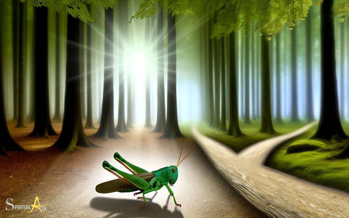 Grasshopper as a Messenger of Intuition