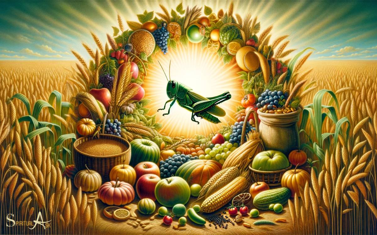 Grasshopper as a Symbol of Abundance