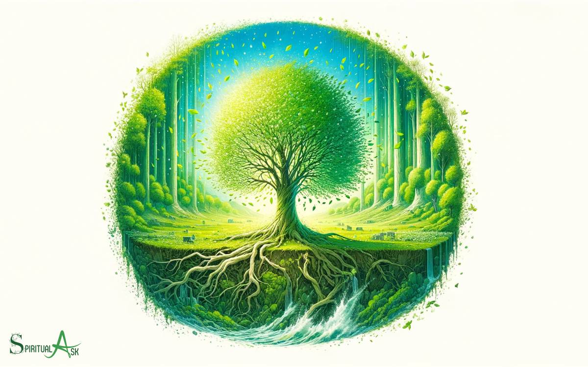 Green as a Representation of Renewal and Rejuvenation