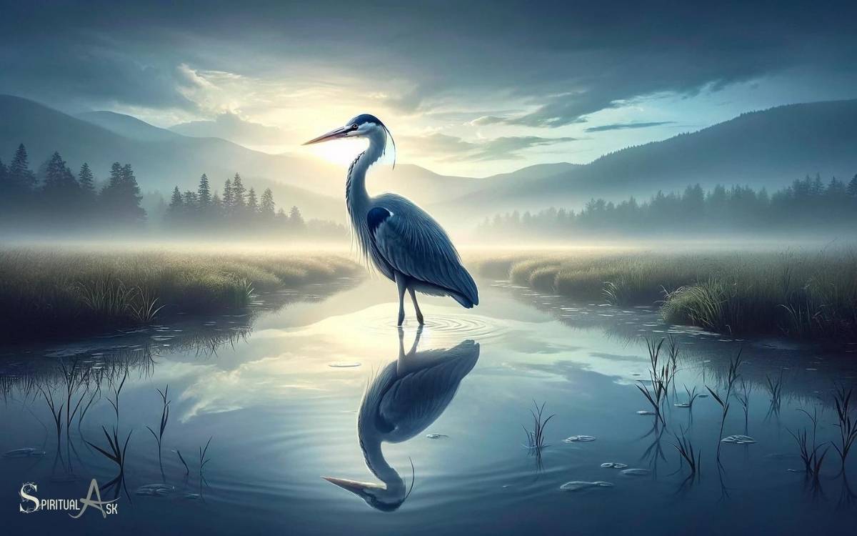 Grey Heron Bird Spiritual Meaning