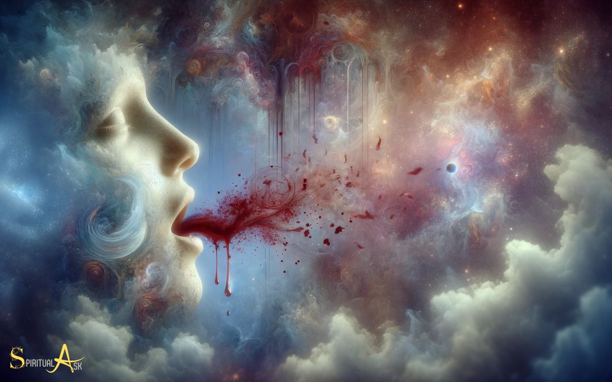 Dream of Blood Coming Out of Mouth Spiritual Meaning